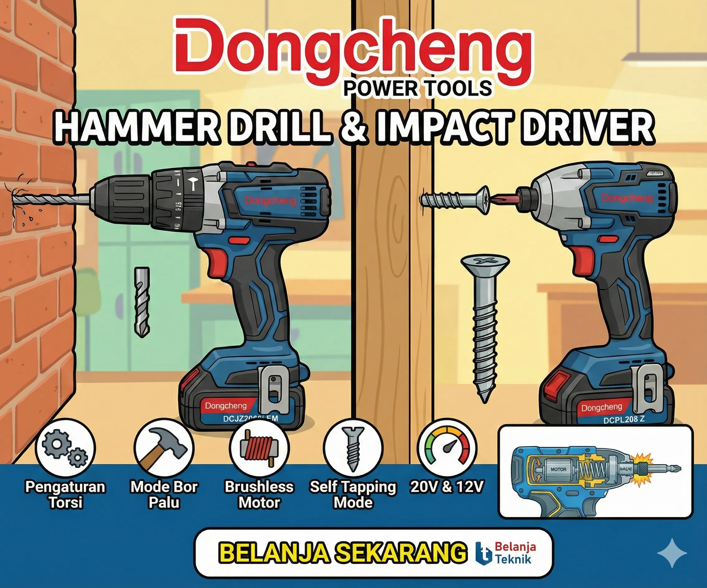 Promosi Perkakas DongCheng