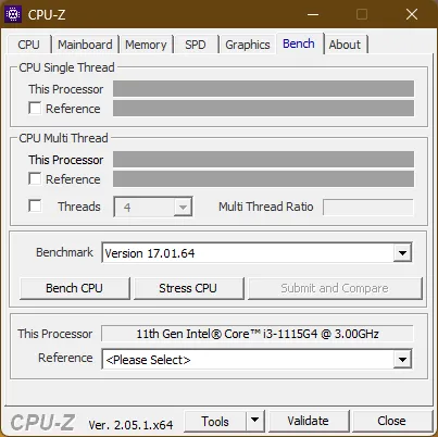 CPU-Z tab Graphics
