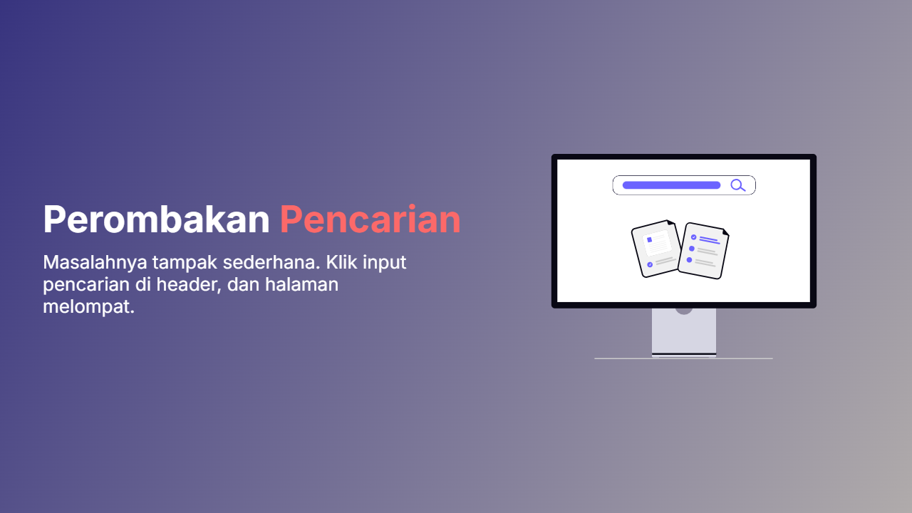 Ilustrasi bug di bawah kaca pembesar, melambangkan proses debugging.