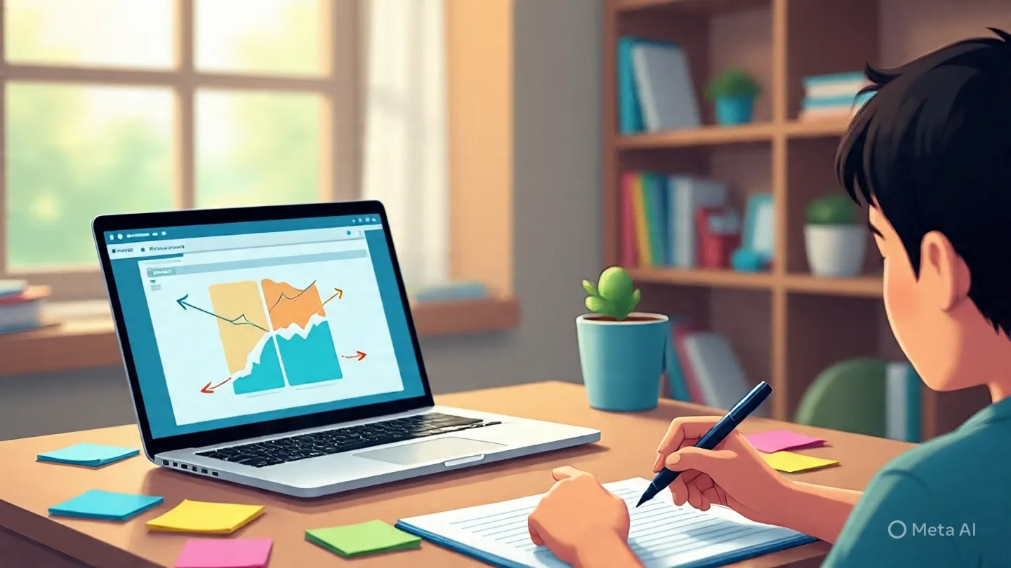 Ilustrasi strategi tautan internal untuk SEO, menunjukkan bagaimana halaman-halaman saling terhubung.