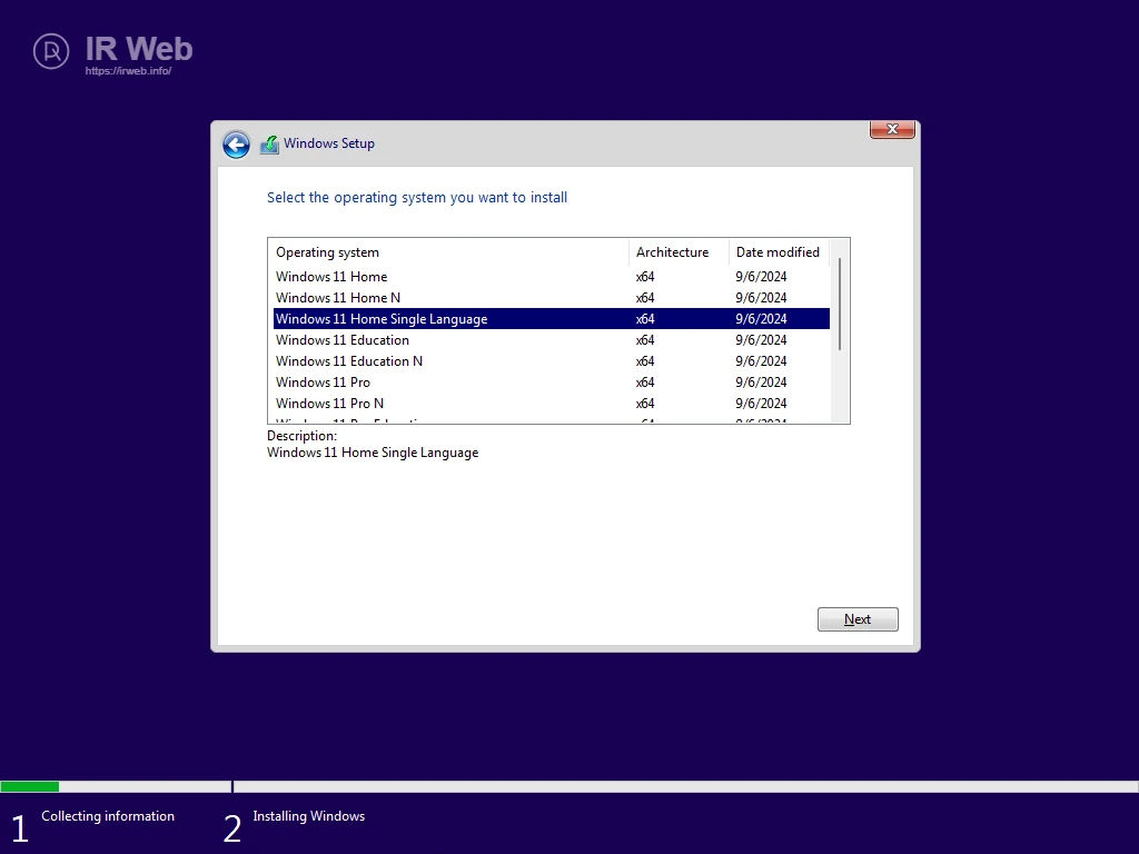 Pilihan Edisi Windows 11