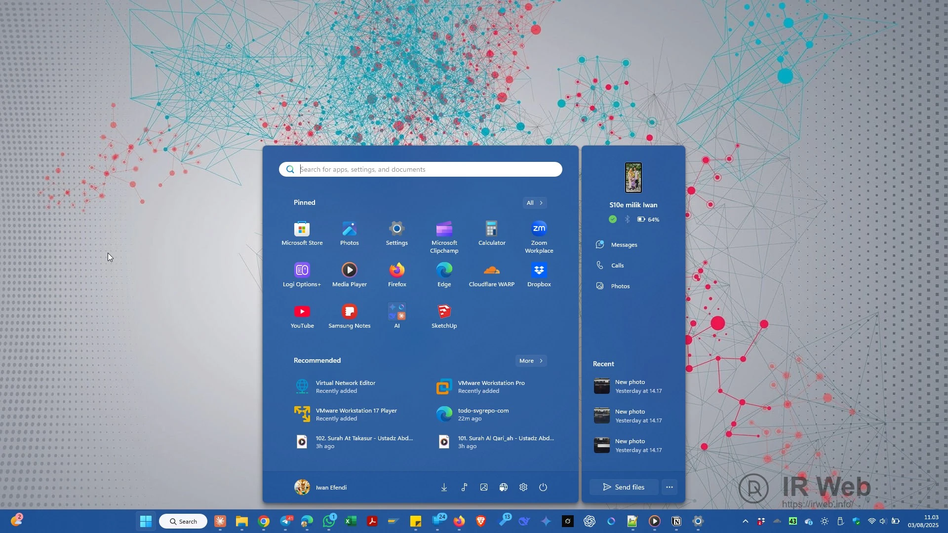 Tampilan Desktop Windows 11 yang Bersih