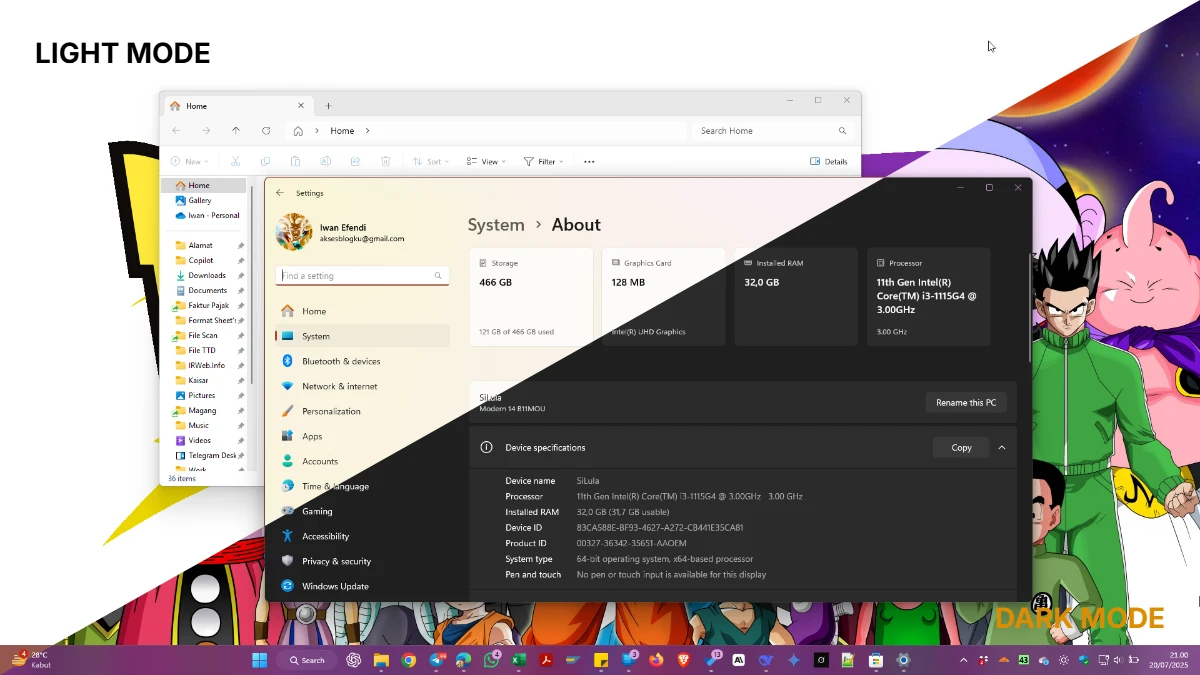 Gambar untuk artikel Panduan Mengatur Dark Mode Otomatis di Windows 11
